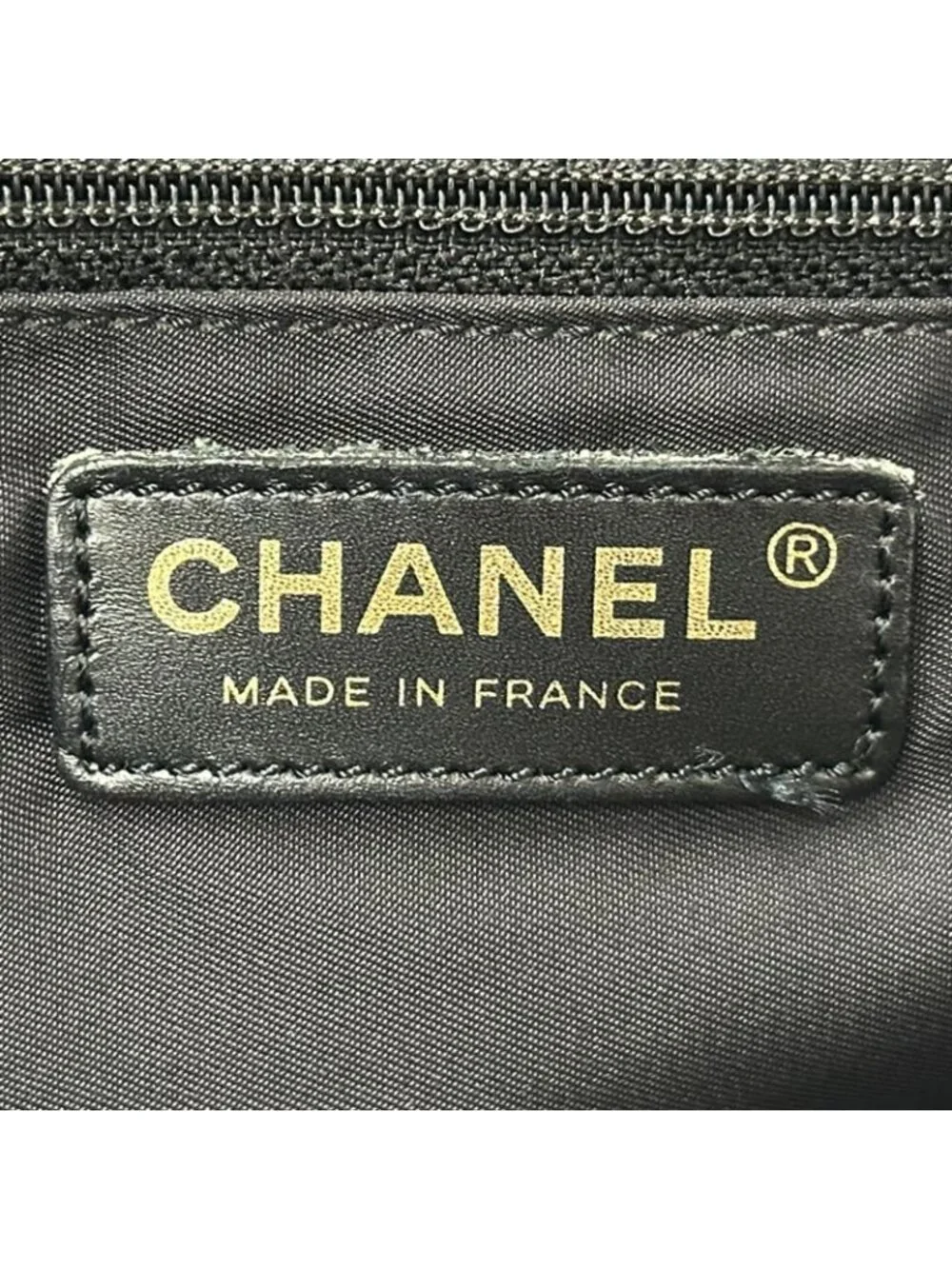 Chanel New Travel Tote PM Nylon Black Gold Shoulder